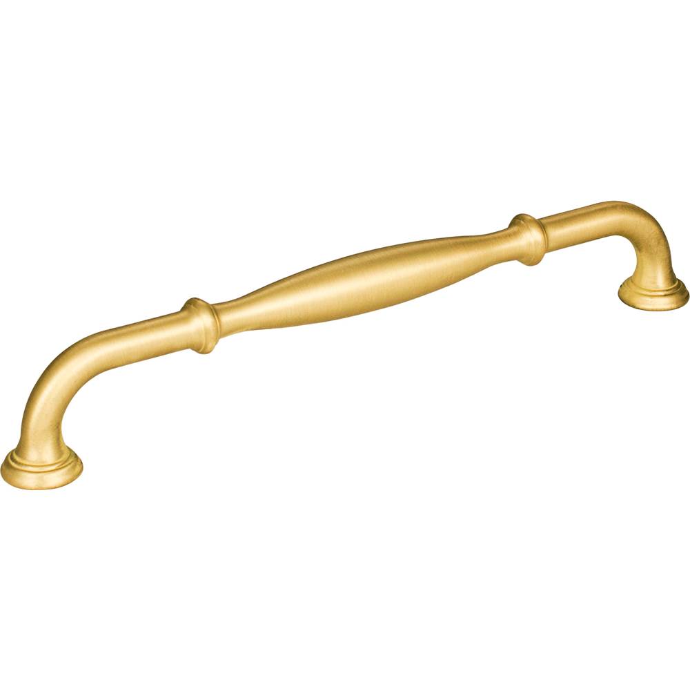 Jeffrey Alexander 192 mm Center-to-Center Brushed Gold Tiffany Cabinet Pull