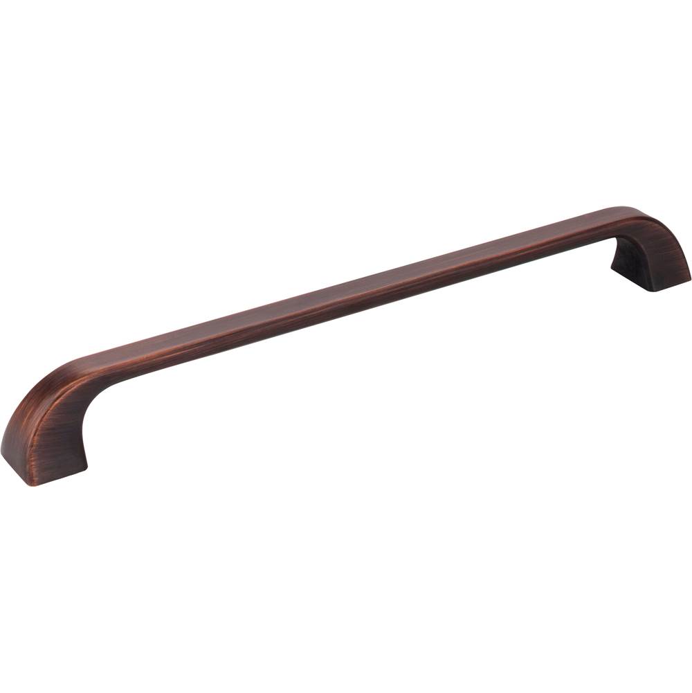 Jeffrey Alexander 224 mm Center-to-Center Brushed Oil Rubbed Bronze Square Marlo Cabinet Pull