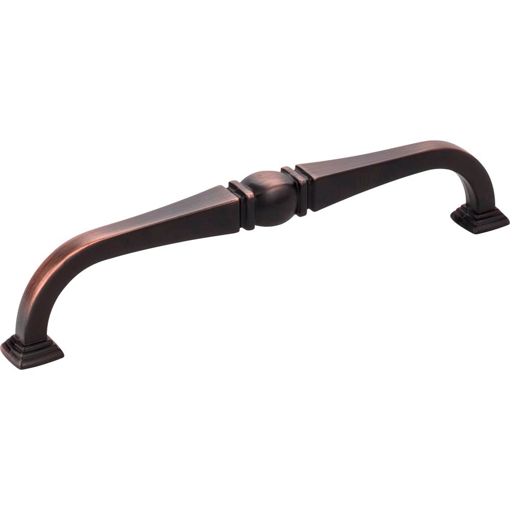 Jeffrey Alexander 160 mm Center-to-Center Brushed Oil Rubbed Bronze Katharine Cabinet Pull