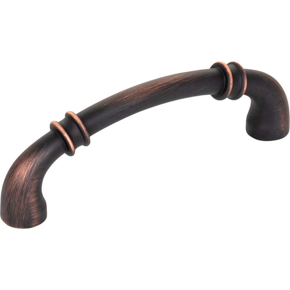 Jeffrey Alexander 96 mm Center-to-Center Brushed Oil Rubbed Bronze Marie Cabinet Pull
