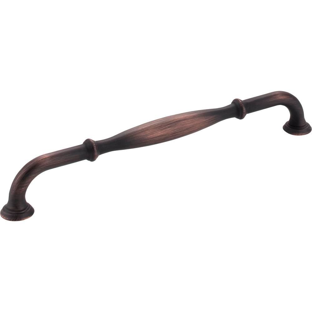 Jeffrey Alexander 224 mm Center-to-Center Brushed Oil Rubbed Bronze Tiffany Cabinet Pull