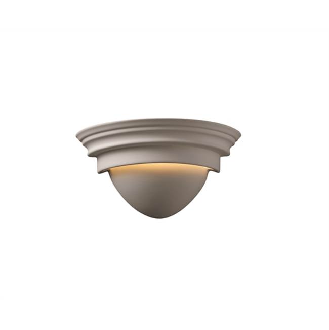 Justice Design Classic LED Wall Sconce in Gloss Blush
