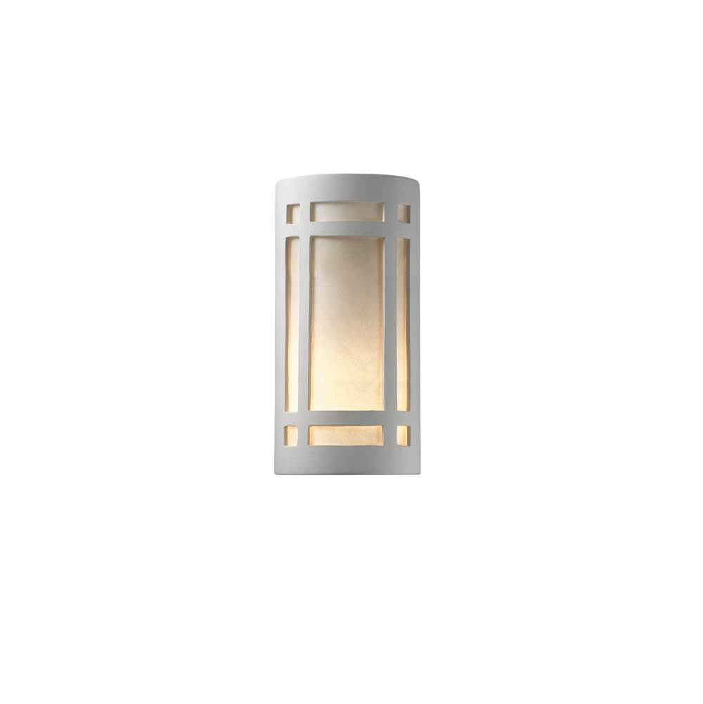 Justice Design Really Big Craftsman Window - Open Top & Bottom (Outdoor) - LED