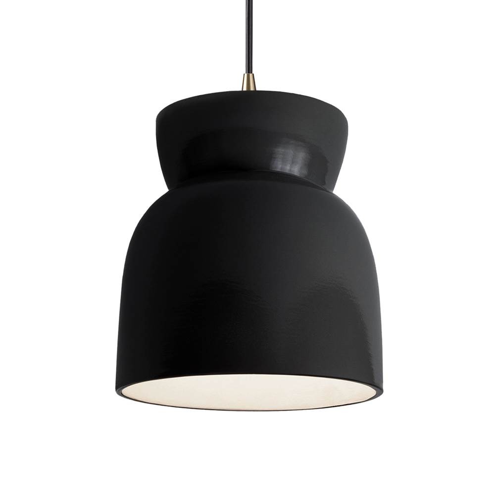 Justice Design Large Hourglass LED Pendant