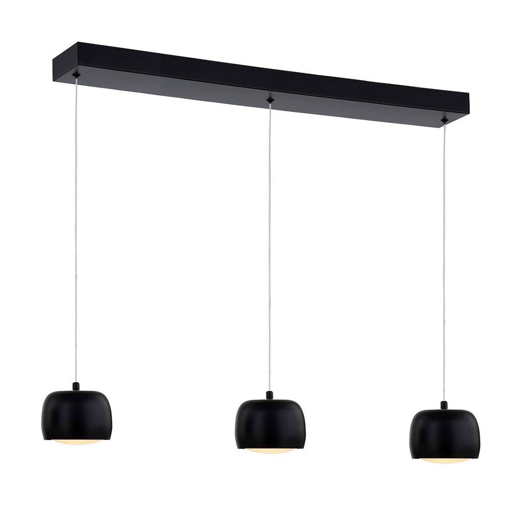 Justice Design Frascati LED 3-Light Linear Chandelier