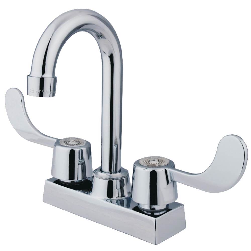 Kingston Brass Water Saving Vista Centerset Bar Faucet, Polished Chrome