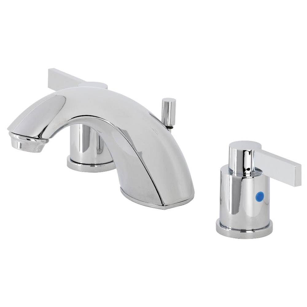 Kingston Brass NuvoFusion Widespread Bathroom Faucet, Polished Chrome