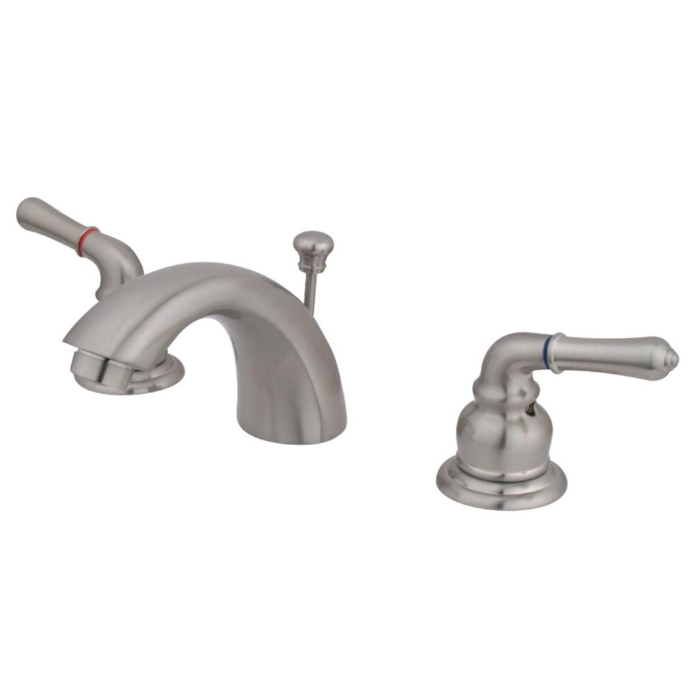 Kingston Brass Magellan Mini-Widespread Bathroom Faucet, Brushed Nickel