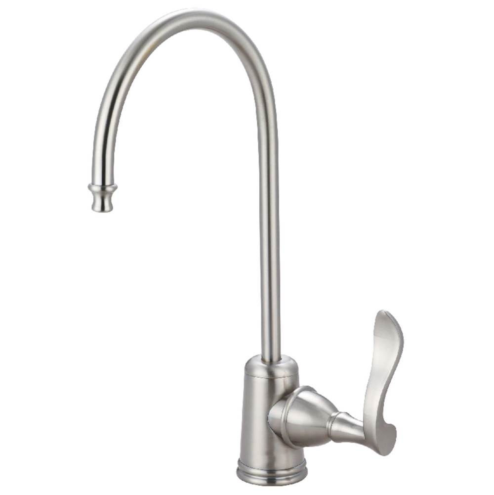 Kingston Brass Century Single Handle Water Filtration Faucet, Brushed Nickel