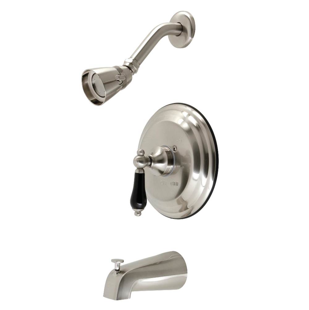 Kingston Brass Duchess Tub and Shower Faucet, Brushed Nickel