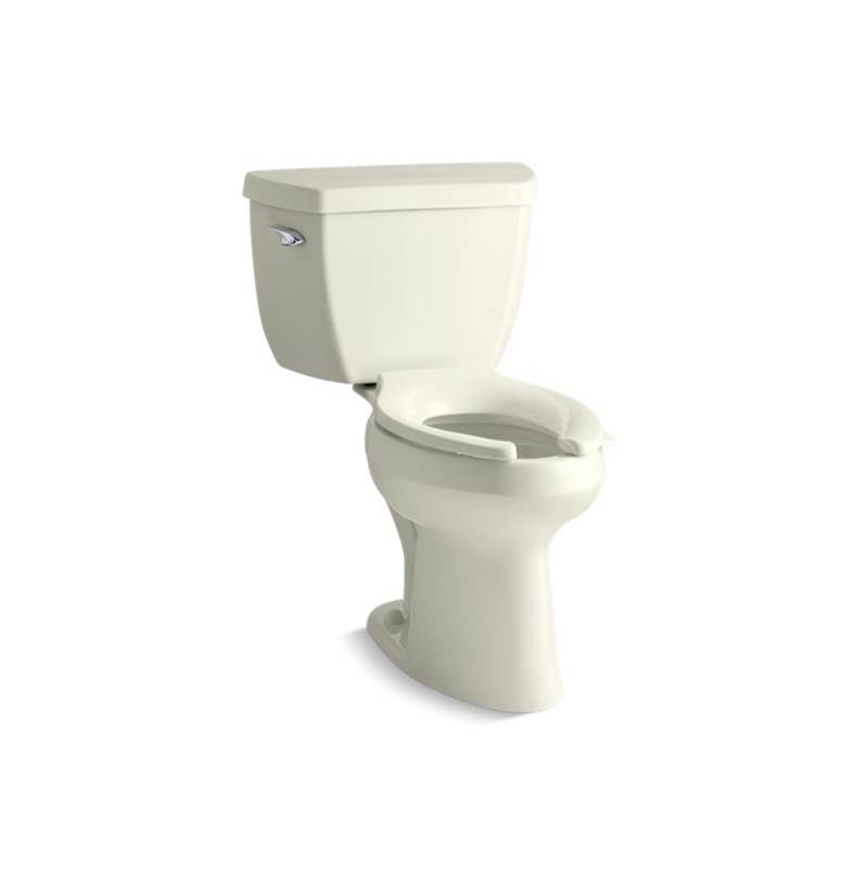 Kohler Highline® Classic Comfort Height® two-piece elongated 1.0 gpf toilet bowl