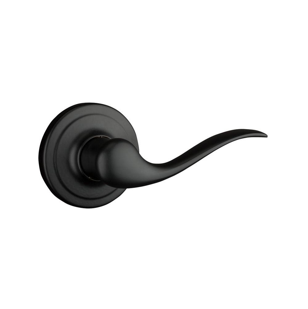 Kwikset Right-Handed Half-Dummy Lever in Iron Black