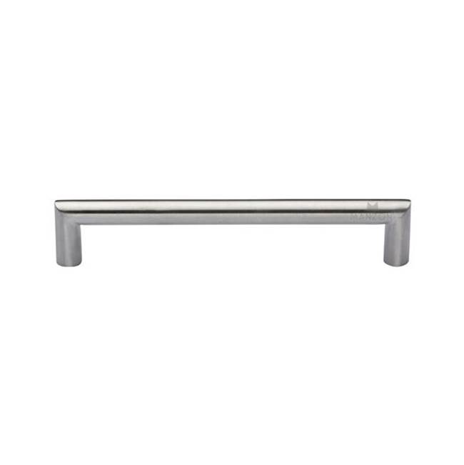 Manzoni Stainless Steel D Pull, 6'' CTC