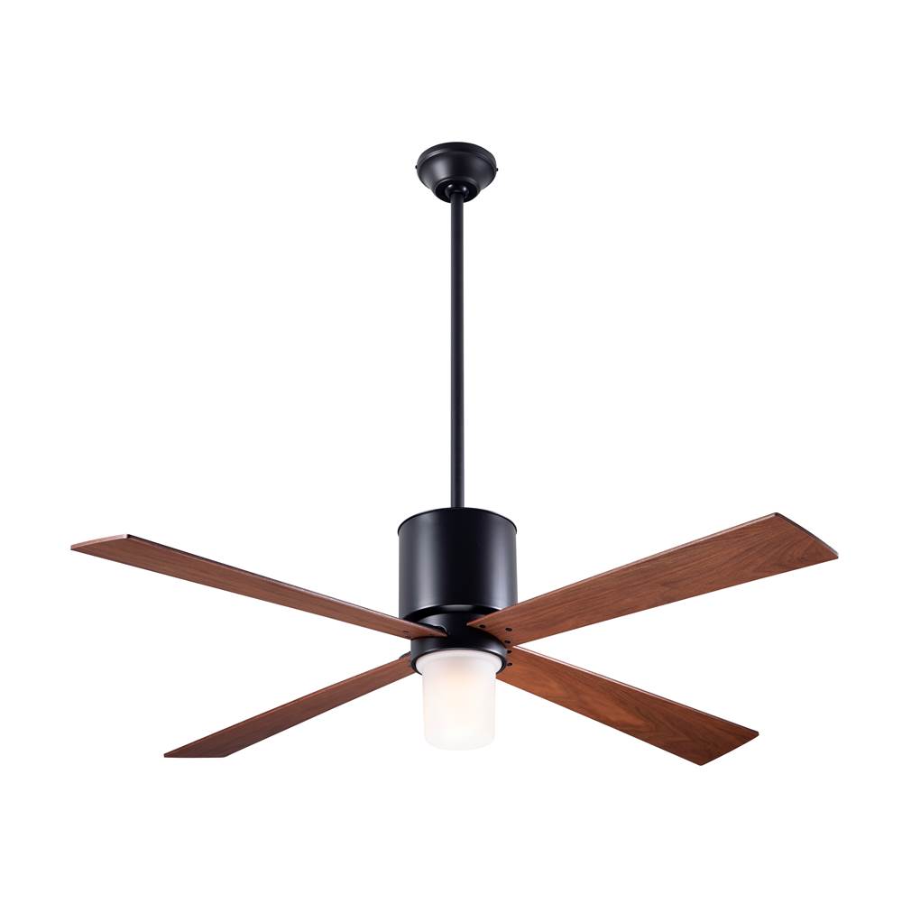 Modern Fan Company Lapa Fan; Dark Bronze Finish; 50'' Mahogany Blades; 17W LED; Fan Speed and Light Control (2-wire)