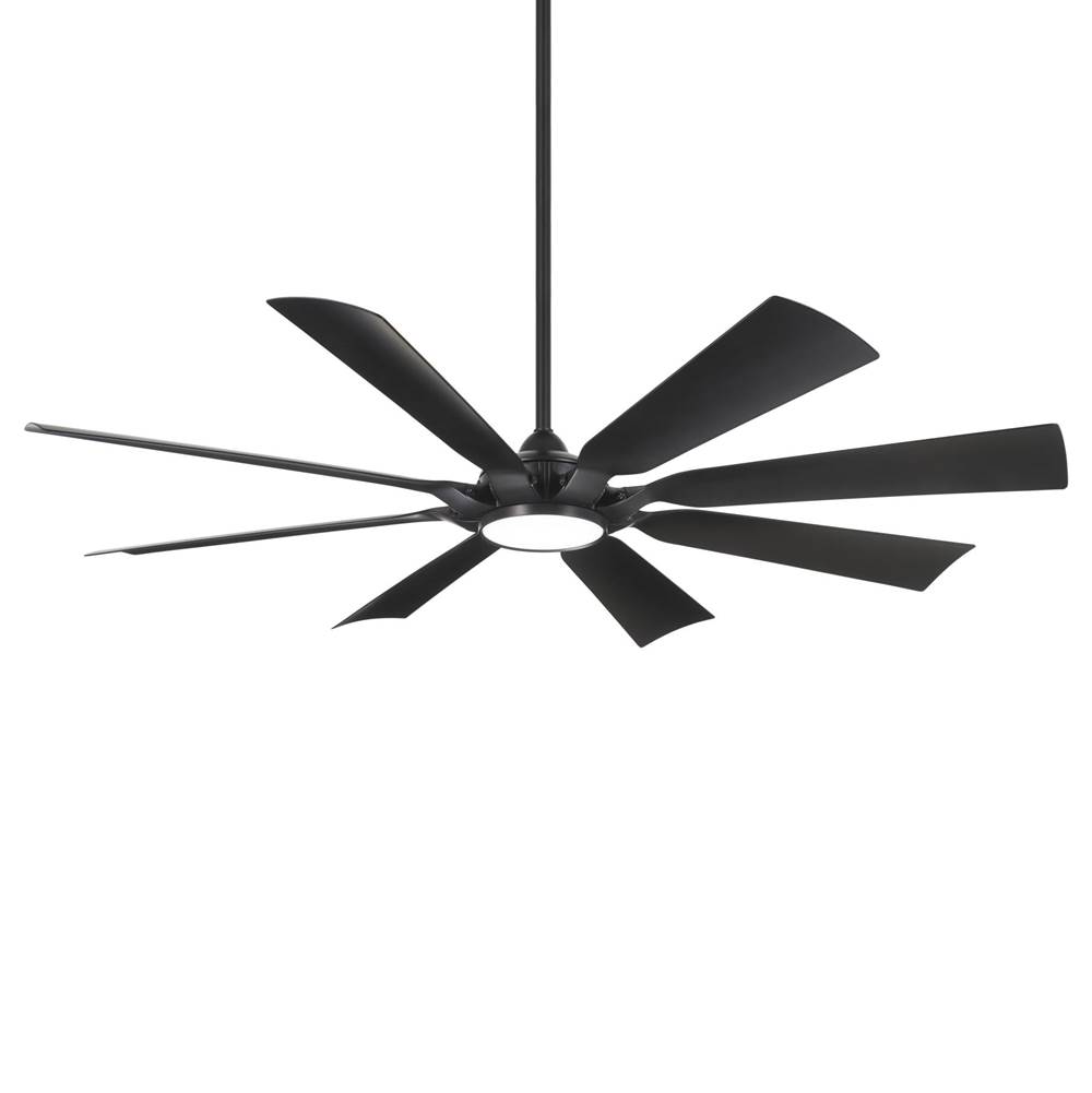 Minka Aire Future  65 in. LED Indoor Coal Ceiling Fan with Remote