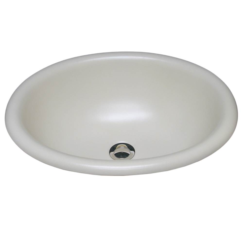 Marzi Sinks Oval Drop-In Rounded Rim  48 Bisque