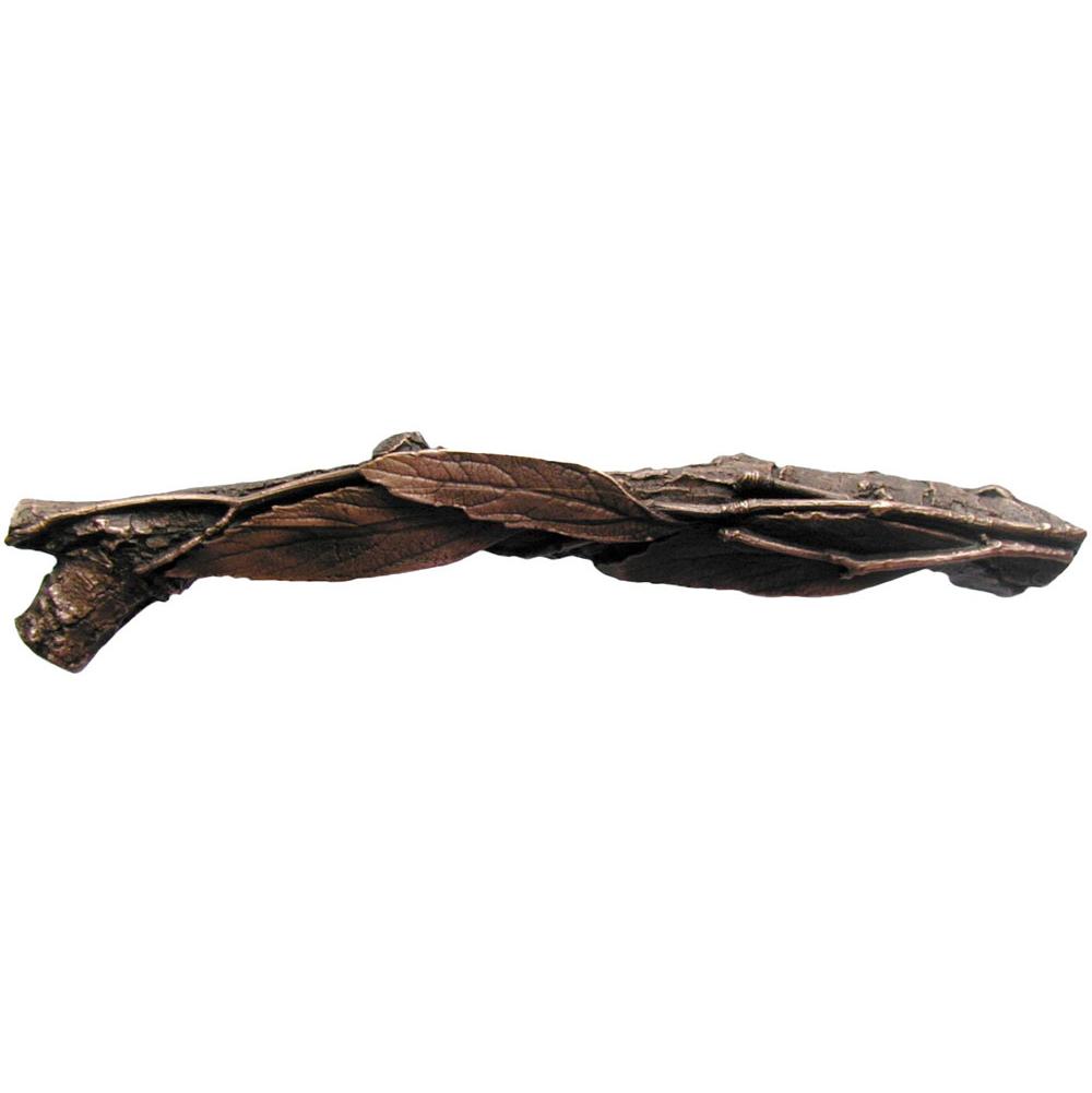 Notting Hill Leafy Branch Pull Antique Copper (Left side)