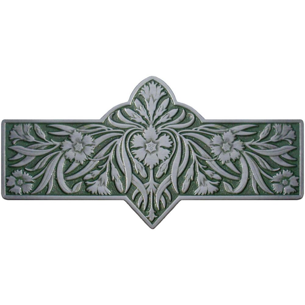 Notting Hill Dianthus Pull Antique Pewter/Sage