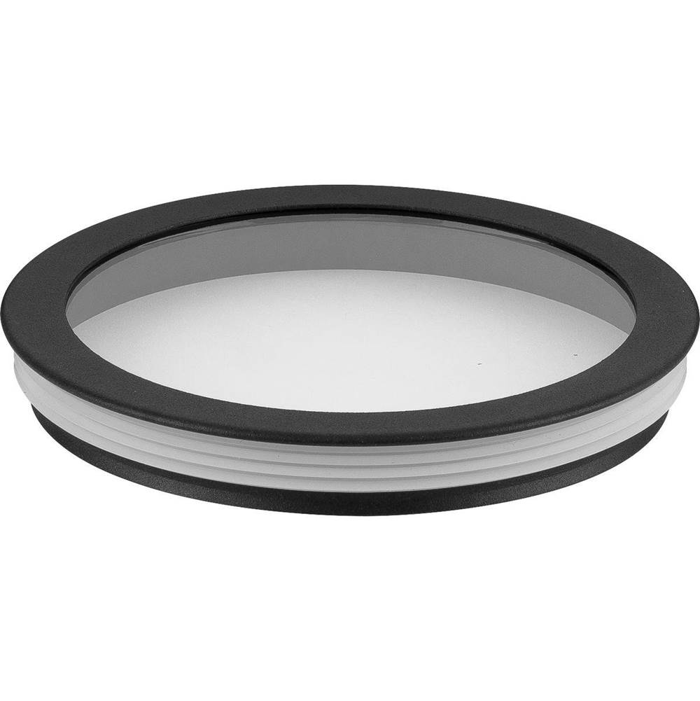 Progress Lighting Cylinder Lens Collection Black 6-Inch Round Cylinder Cover