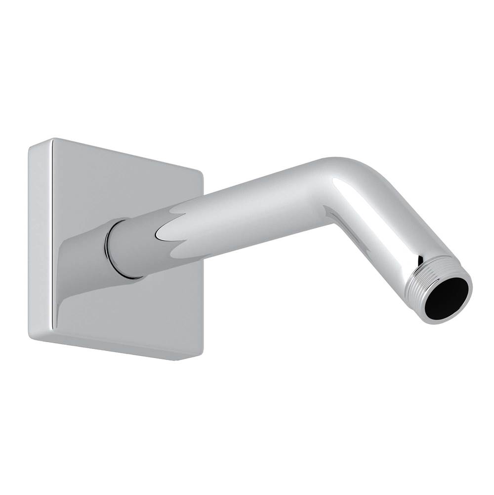 Rohl 7'' Reach Wall Mount Shower Arm With Square Escutcheon