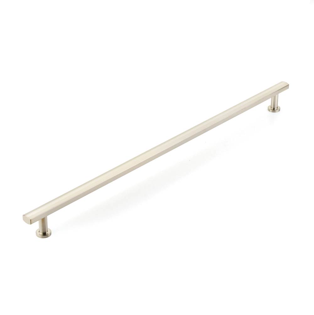 Schaub And Company Concealed Surface, Appliance Pull, Brushed Nickel, 24'' cc