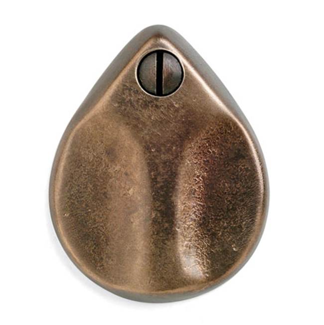 Sun Valley Bronze 2 1/2'' x 8 3/4'' Bevel Edge mortise lock entry plate w/key cover.