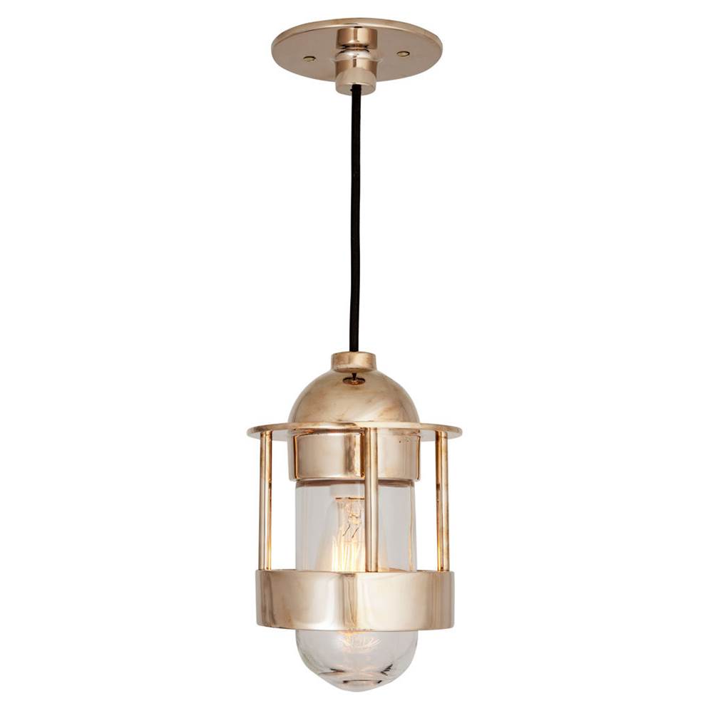 Sun Valley Bronze Hudson pendant light w/o disk. Includes 60W LED clear bulb. UL listed.
