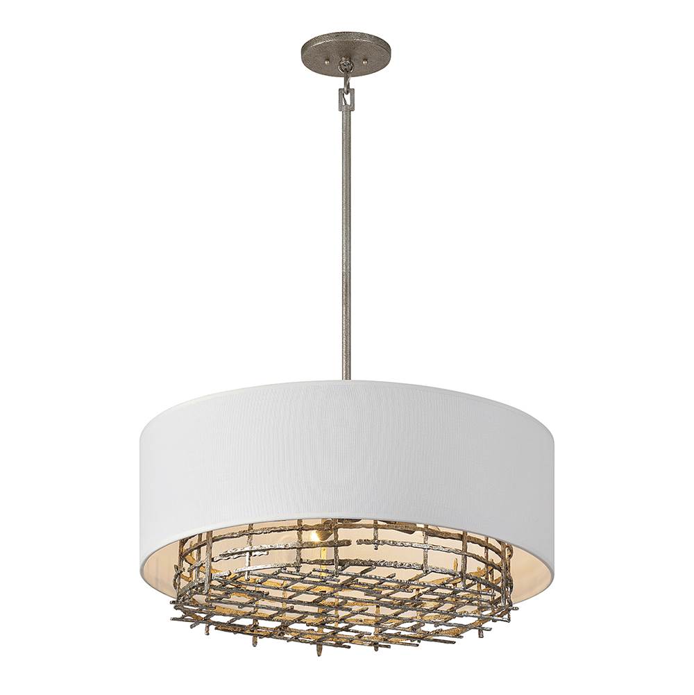 Savoy House Cameo 6-Light Pendant in Campagne Luxe