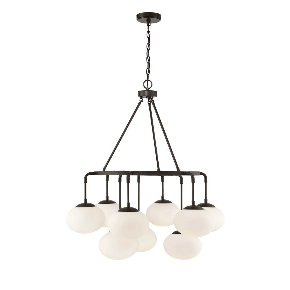 Savoy House 9-Light Chandelier in Oil Rubbed Bronze