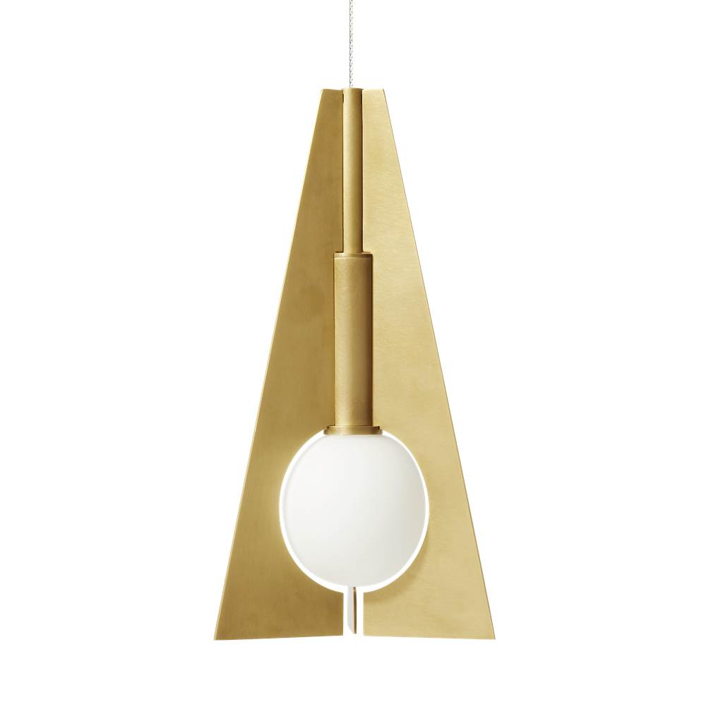 Visual Comfort Modern Collection Mini Orbel Pyramid Pendant