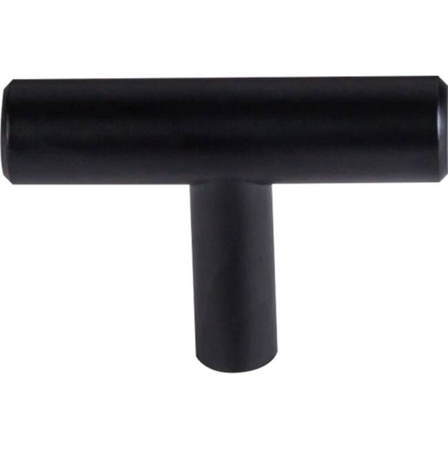 Top Knobs Hopewell T-Handle 2 Inch Flat Black