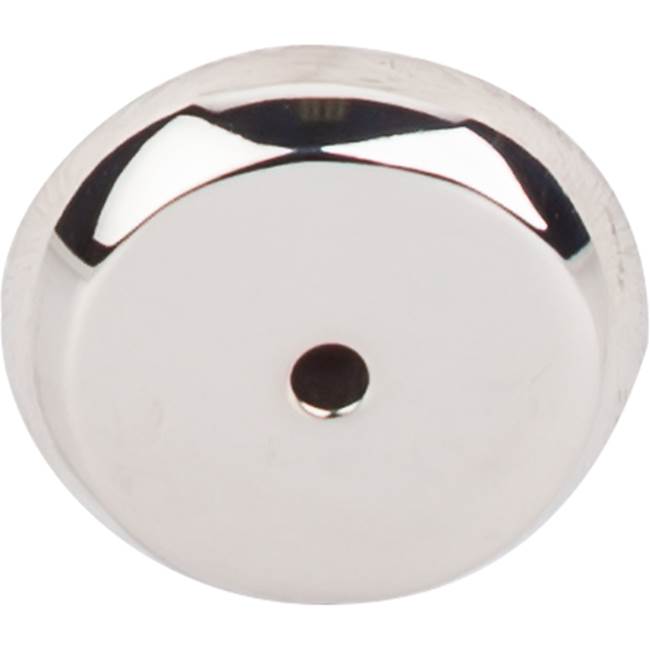 Top Knobs Aspen II Round Backplate 1 1/4 Inch Polished Nickel