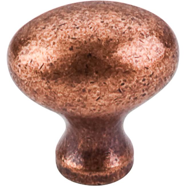 Top Knobs Egg Knob 1 1/4 Inch Old English Copper