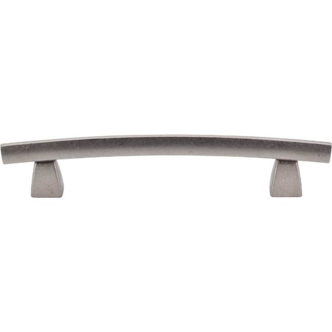 Top Knobs Arched Pull 5 Inch (c-c) Pewter Antique