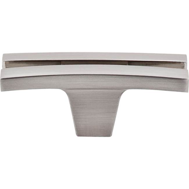 Top Knobs Flared Knob 2 5/8 Inch Brushed Satin Nickel