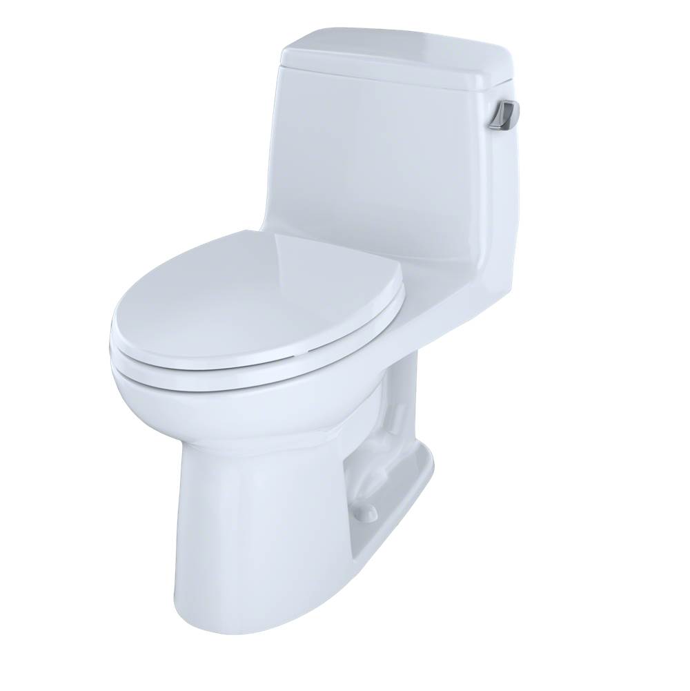 Toto UltraMax® One-Piece Elongated 1.6 GPF ADA Compliant Toilet with Right-Hand Trip Lever, Cotton White