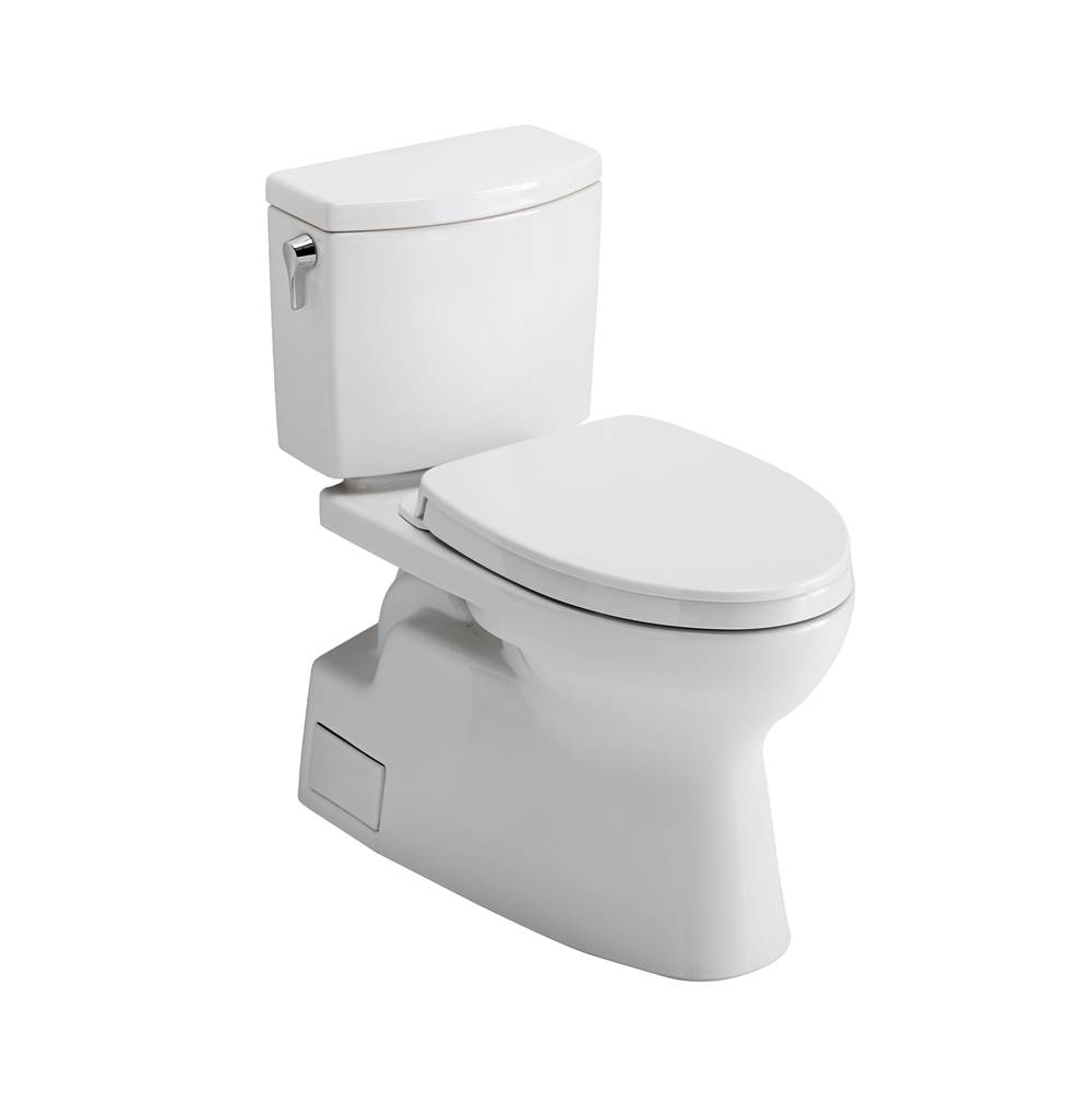 TOTO Toto® Vespin® II 1G Two-Piece Elongated 1.0 Gpf Universal Height Toilet With Cefiontect And Ss124 Softclose Seat, Washlet+ Ready, Colonia White