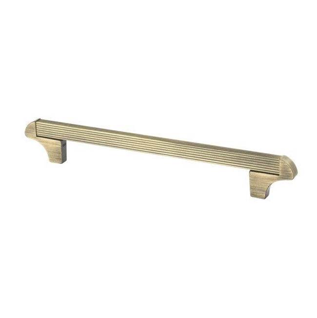 Topex Square Transitional Cabinet Pull Antique Bronze 160mm