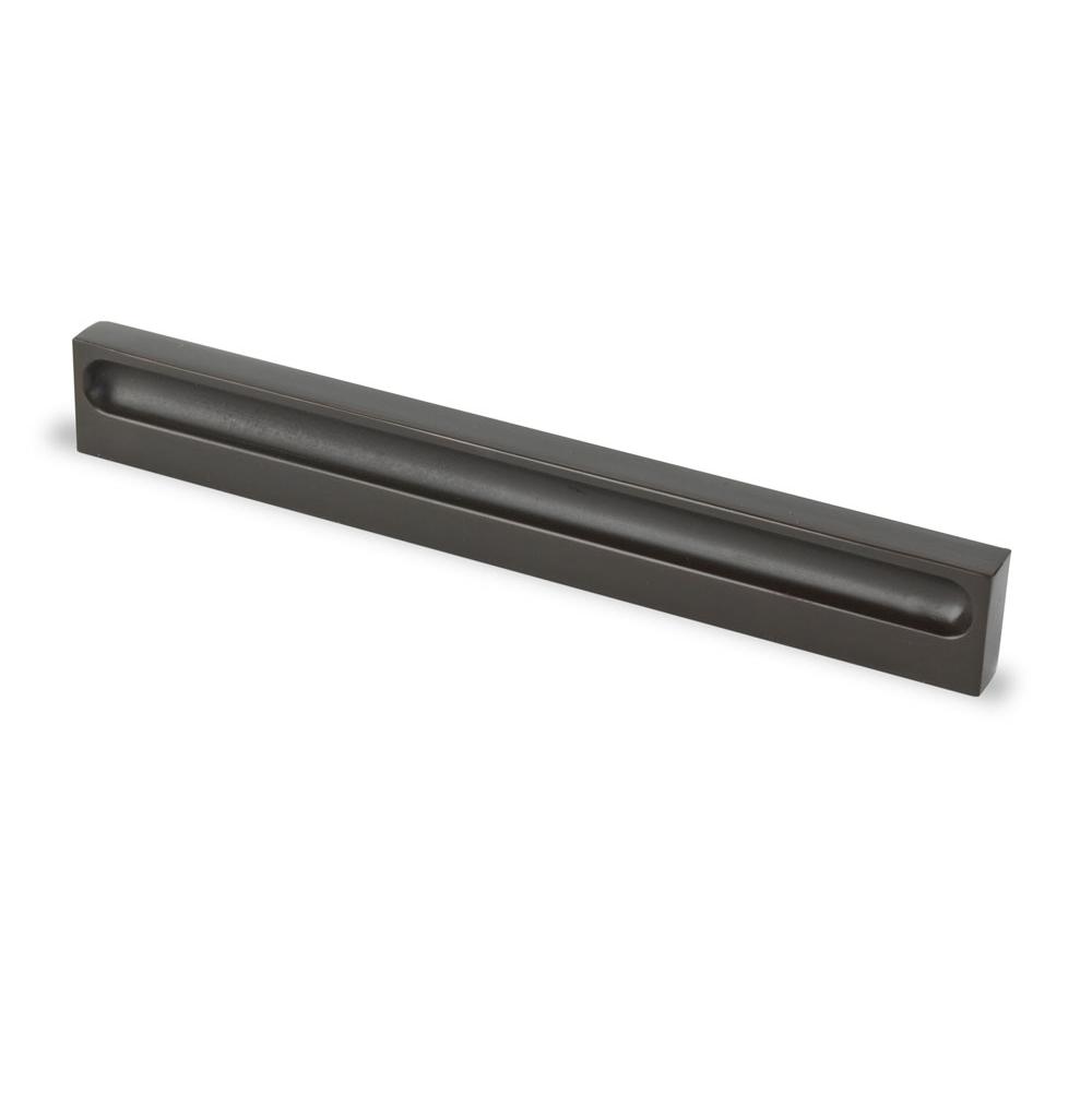 Topex Ruler Pull, Brushed Oil Rubbed Bronze, 128mm Center To Center