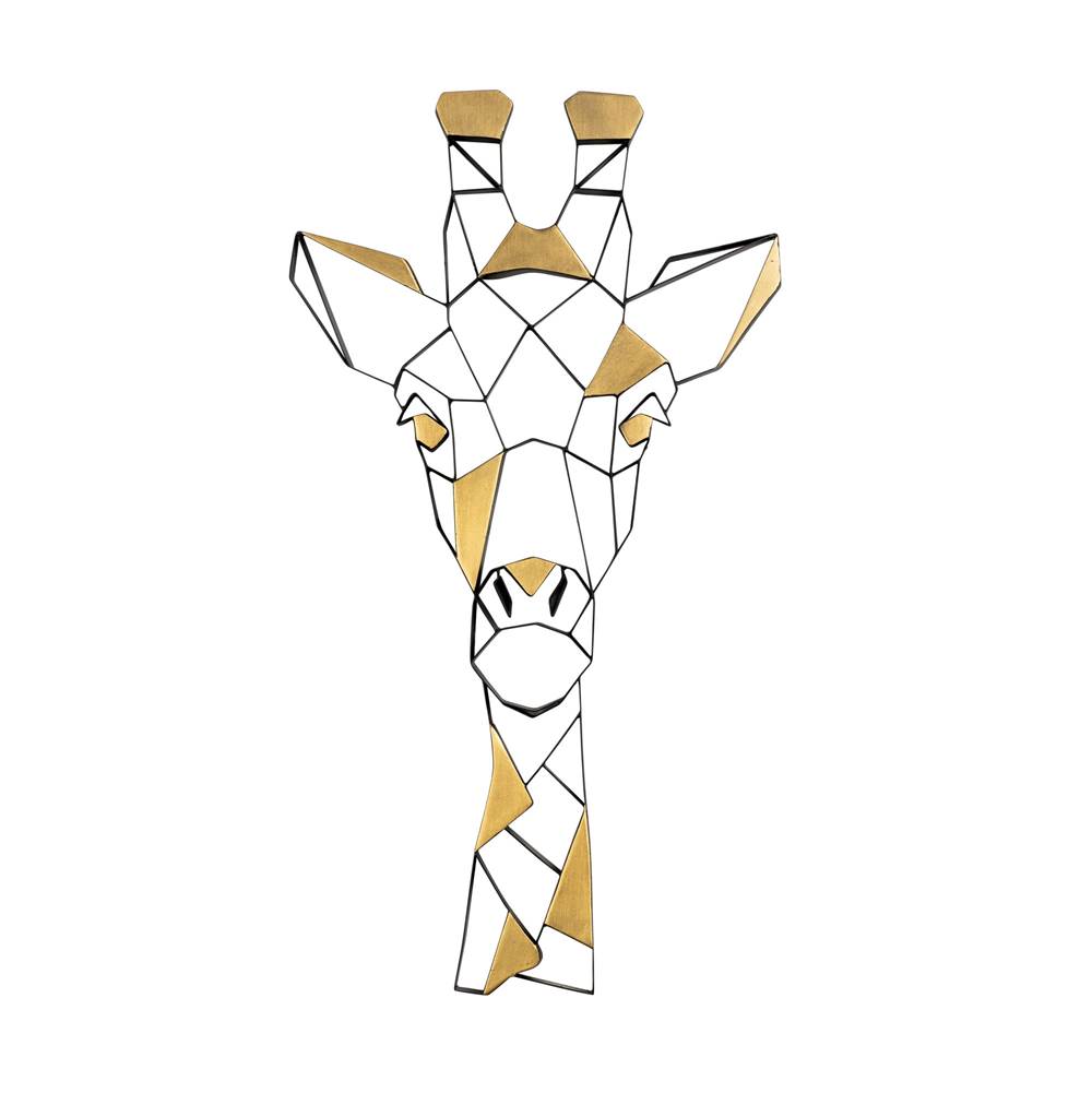 Varaluz Geometric Animal Kingdom Giraffe Wall Art