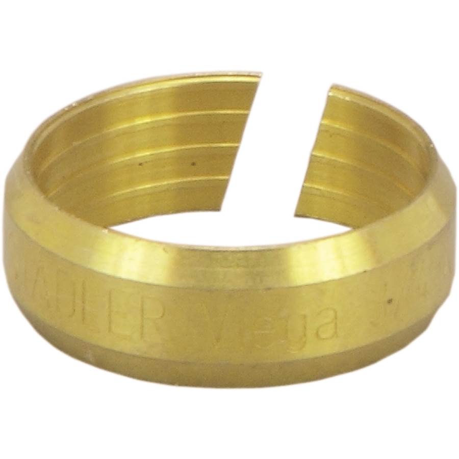 Viega Compression Ring, Brass, D: 3/4