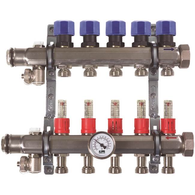 Viega Manifold Outlet(S): 7; Svc; Union: 1 1/4; Fpt: 1
