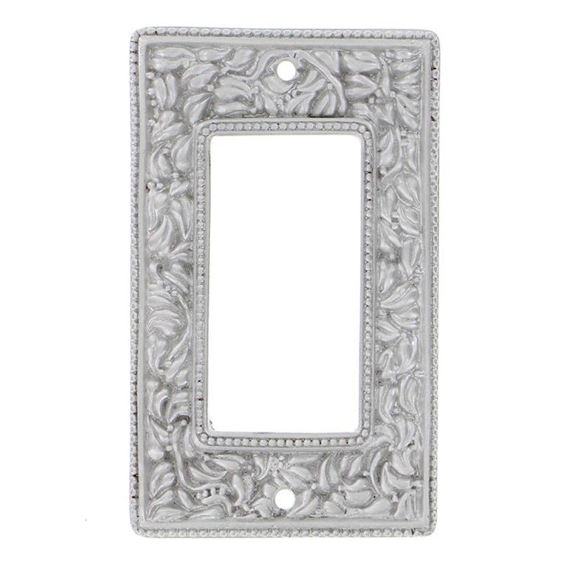 Vicenza Designs San Michele, Wall Plate, Dimmer, Satin Nickel