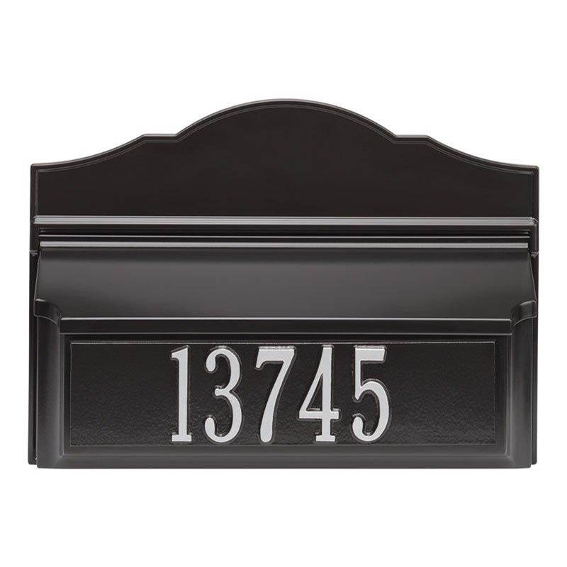 Whitehall Products Colonial Wall Mailbox Package No. 2 (Mailbox and Plaque)