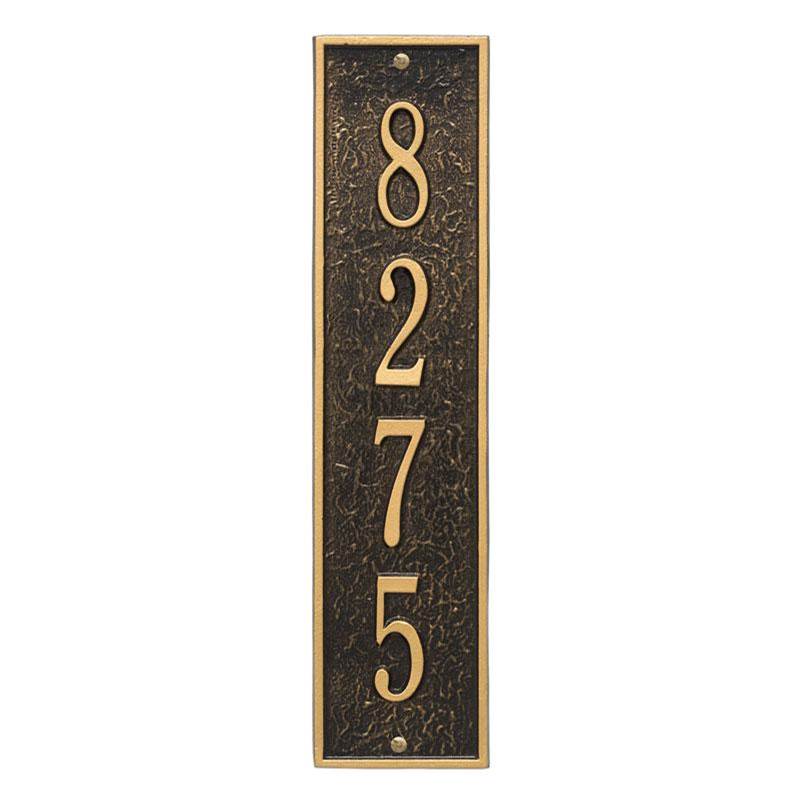 Whitehall Products Personalized Delaware Vertical Wall Plaque