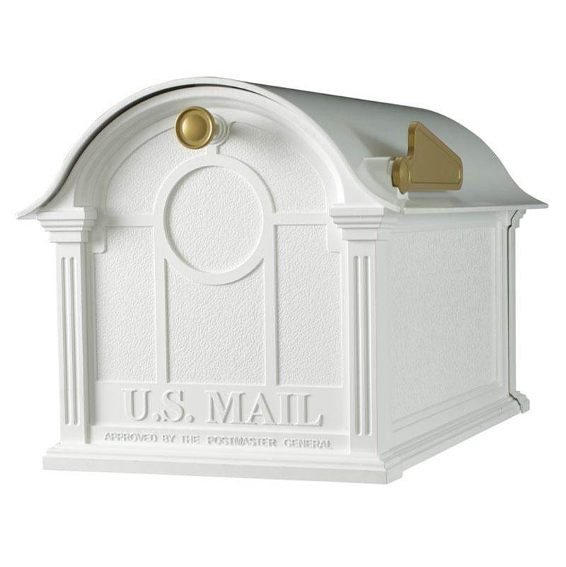 Whitehall Products Balmoral Mailbox - White