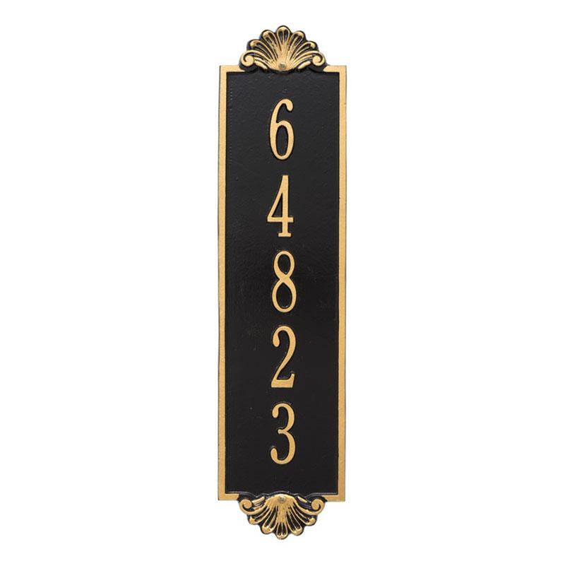 Whitehall Products Personalized Shell Vertical Estate Wall Plaque