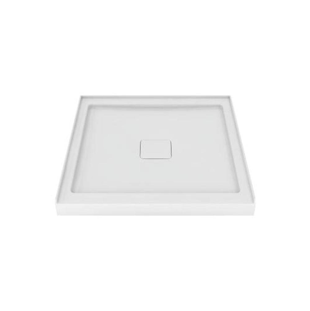 Zitta Shower Tray Square Built In 42X42 White