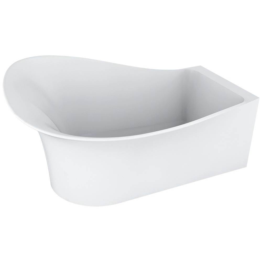 Zitta Evolo Right White Tub 67 X 35.5 X35Gold Ovf– With Back Heater